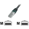 Image de Premium - Cordon de raccordement - RJ-45 (M) pour RJ-45 (M) - 0.5 m - UTP - CAT 5e - démarré - noir