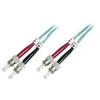 Image de Professional - Cordon de raccordement - ST multi-mode (M) pour ST multi-mode (M) - 1 m - fibre optique - 50 / 125 microns - OM3 - sans halogène -