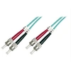 Image de - Cordon de raccordement - ST multi-mode (M) pour ST multi-mode (M) - 3 m - fibre optique - 50 / 125 microns - OM3 - démarré, sans halogène -