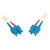 Image de - Cordon de raccordement - mode unique SC (M) pour mode unique SC (M) - 1 m - 1 m - fibre optique - 9 / 125 micromètres - OS2 - démarré, sans