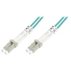 Image de - Cordon de raccordement - LC multi-mode (M) pour LC multi-mode (M) - 7 m - 7 m - fibre optique - 50 / 125 microns - OM3 - sans halogène - turquoise