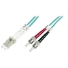Image de Professional - Cordon de raccordement - ST multi-mode (M) pour LC multi-mode (M) - 1 m - fibre optique - duplex - 50 / 125 microns - OM3 - démarré,