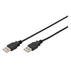 Image de ASSMANN - Câble USB - USB (M) pour USB (M) - USB 2.0 - 1.8 m - moulé - noir