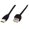 Image de ASSMANN - Rallonge de câble USB - USB (M) pour USB (F) - USB 2.0 - 5 m - noir
