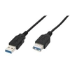 Image de - Rallonge de câble USB - USB type A (M) pour USB type A (F) - USB 3.0 - 1.8 m - moulé - noir