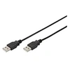 Image de ASSMANN - Câble USB - USB (M) pour USB (M) - USB 2.0 - 1 m - moulé - noir