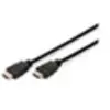 Image de ASSMANN - Câble HDMI avec Ethernet - HDMI mâle pour HDMI mâle - 10 m - triple blindage - noir