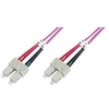 Image de Professional - Cordon de raccordement - SC multi-mode (M) pour SC multi-mode (M) - 3 m - 3 m - fibre optique - duplex - 50 / 125 microns - OM4 - sans