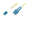 Image de - Cordon de raccordement - mode unique LC/APC (M) pour mode unique SC/PC (M) - 2 m - 2 m - fibre optique - duplex - 9 / 125 micromètres - OS1 - sans