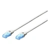 Image de - Cordon de raccordement - RJ-45 (M) pour RJ-45 (M) - 2 m - UTP - CAT 5e - démarré, sans crochet - blanc