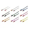 Image de Professional - Cordon de raccordement - RJ-45 (M) pour RJ-45 (M) - 25 cm - SFTP - CAT 6 - démarré, sans halogène, moulé, sans crochet, bloqué - blanc