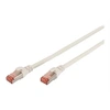 Image de Professional - Cordon de raccordement - RJ-45 (M) pour RJ-45 (M) - 50 cm - SFTP - CAT 6 - IEEE 802.3 - sans halogène, moulé, sans crochet - blanc