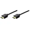 Image de ASSMANN HDMI High Speed - Câble HDMI avec Ethernet - HDMI mâle pour HDMI mâle - 2 m - double blindage - noir