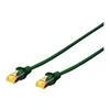 Image de - Cordon de raccordement - RJ-45 (M) pour RJ-45 (M) - 10 m - SFTP - CAT 6a - démarré, sans halogène, sans crochet - vert