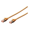Image de - Cordon de raccordement - RJ-45 (M) pour RJ-45 (M) - 1 m - SFTP - CAT 6 - démarré, sans halogène, sans crochet - orange