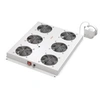 Image de DIGITUS Professional DN-19 FAN-4-SRV - Dessus de baie avec 4 ventilateurs et un thermostat