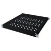 Image de DIGITUS - Etagère pour rack - RAL 9005, noir - 1U - 19"