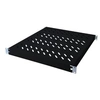 Image de DIGITUS - Etagère pour rack - noir, RAL 7035 - 1U - 19"