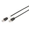 Image de DK-1644-100/BL-OD RJ45 Câble réseau, câble patch CAT 6 S/FTP 10.00 m noir résistant aux UV, torsadé par paire