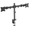 Image de DA-90349 - Kit de montage (fixation par pince pour bureau, 2 bras de moniteur) - pour 2 écrans LCD - Taille d'écran : 15"-27" - ordinateur de bureau