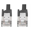 Image de - Cordon de raccordement - RJ-45 (M) pour RJ-45 (M) - 10 m - SFTP, PiMF - CAT 6 - sans halogène, moulé, sans crochet - noir