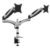 Image de DA-90353 - Kit de montage (fixation par pince pour bureau, 2 bras à ressort) - pour 2 écrans LCD - Taille d'écran : 17"-27" - ordinateur de bureau