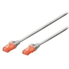 Image de Professional - Cordon de raccordement - RJ-45 (M) pour RJ-45 (M) - 5 m - UTP - CAT 6 - sans halogène, moulé, sans crochet - gris