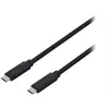 Image de ASSMANN - Câble USB - 24 pin USB-C (M) pour 24 pin USB-C (M) - USB 3.1 Gen 2 - 1 m - moulé, support 4K - noir