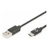 Image de ASSMANN - Câble USB - 24 pin USB-C (M) pour USB (M) - USB 2.0 - 3 A - 3 m - moulé - noir