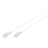 Image de Slim - Cordon de raccordement - RJ-45 (M) pour RJ-45 (M) - 3 m - UTP - CAT 6 - sans halogène, moulé, sans crochet - gris