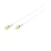 Image de - Cordon de raccordement - RJ-45 (M) pour RJ-45 (M) - 1 m - 3.65 mm - UTP - CAT 6a - sans halogène, moulé, sans crochet - gris