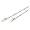 Image de - Cordon de raccordement - RJ-45 (M) pour RJ-45 (M) - 2 m - SFTP - CAT 6a - démarré, sans halogène, moulé, sans crochet - gris