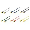 Image de - Cordon de raccordement - RJ-45 (M) pour RJ-45 (M) - 1 m - SFTP - CAT 6a - démarré, sans crochet - gris (pack de 10)