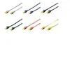Image de - Cordon de raccordement - RJ-45 (M) pour RJ-45 (M) - 2 m - SFTP - CAT 6a - démarré, sans crochet - gris (pack de 10)