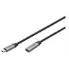 Image de - Rallonge de câble USB - 24 pin USB-C (M) pour 24 pin USB-C (F) - USB 3.1 - 1 m - support 4K - noir