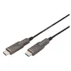 Image de - Premium High speed - câble HDMI avec Ethernet - HDMI mâle détachable pour HDMI mâle détachable - 20 m - fibre optique - Active Optical Cable (AOC),