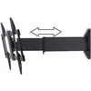 Image de Support mural TV Professional SP-4930872 94,0 cm (37) - 177,8 cm (70) inclinable + pivotant, rotatif, extensible noir