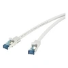 Image de RF-4145298 RJ45 Câble réseau, câble patch CAT 6a S/FTP 20.00 m gris avec cliquet dencastrement, ignifuge