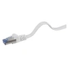 Image de RF-4149852 RJ45 Câble réseau, câble patch CAT 6a U/FTP 15.00 m gris très flexible, avec cliquet dencastrement, ignifuge