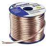 Image de Câble haut-parleur 1567141 2 x 2.50 mm² transparent 20 m