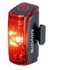 Image de Eclairage vélo USB arrière sur tige de selle InfinityFlash noir - autonomie 16h