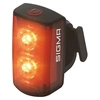 Image de Eclairage vélo arrière Buster RL 80 USB - Rouge/Noir - 25 Lumens - Rechargeable USB