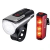 Image de Kit déclairage de vélo AURA 80 FL / Blaze Set LED à batterie noir