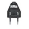 Image de - Connecteur d'alimentation - CA 250 V - noir - Europe