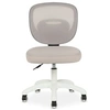 Image de Chaise de bureau enfant MAYLA Gris Réglable en hauteur sans Accoudoirs, Assise Rembourrée Confortable