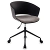 Image de Chaise de bureau pivotante DAGMA, en plastique - Noir