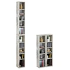 Image de Etagères modulables MUSIQUE pour CD et DVD, en mélaminé décor shabby chic
