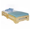 Image de Lot de 2 lits superposables RONNY en pin, 90 x 200 cm, vernis naturel