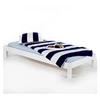 Image de Lit adulte 90 x 200 cm en pin sans sommier de couleur