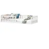 Image de Lit enfant GUSTAVO type Montessori, couchage 90x200 cm, en pin massif lasuré blanc